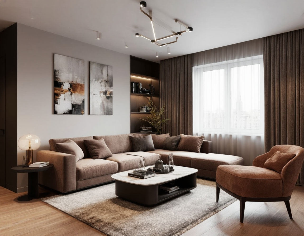 Квартира с ремонтом под ключ по дизайн-проекту, сколько нужно денег