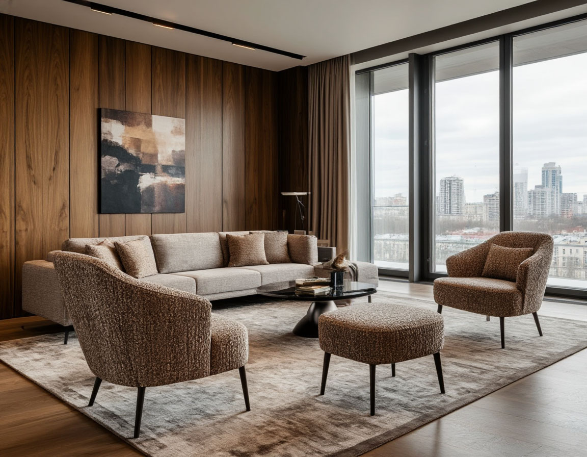 Фото квартиры с отделкой под ключ в Москве