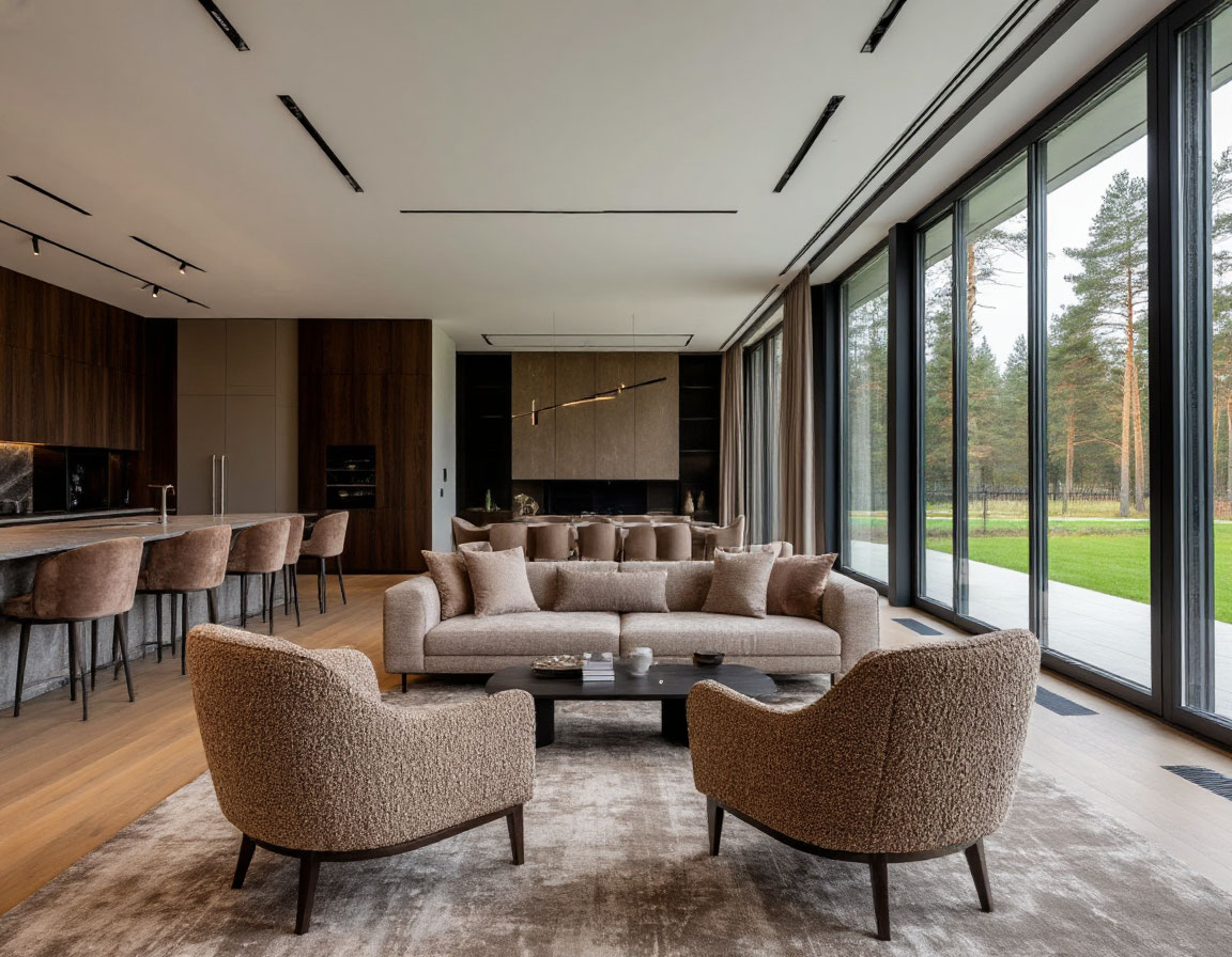 Внутренняя отделка элитных усадеб