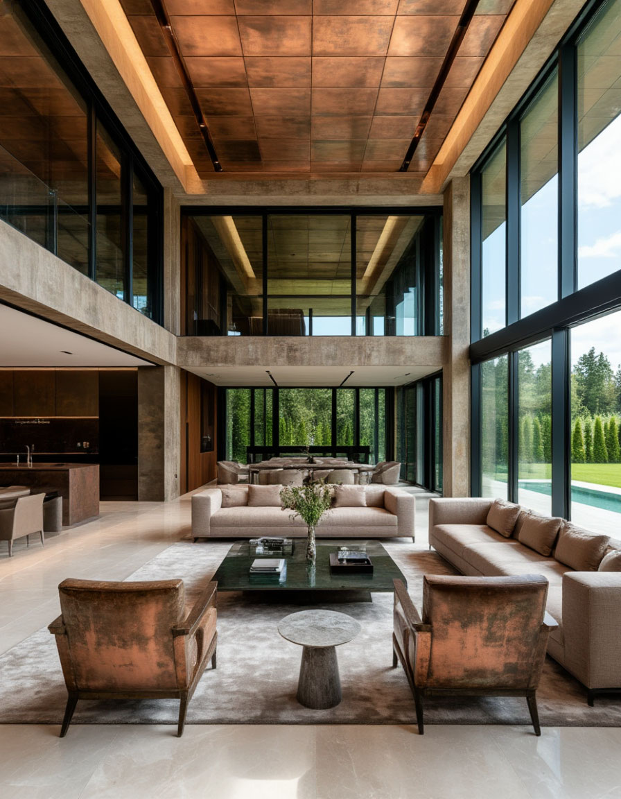 Медь в интерьере – писк моды 2026