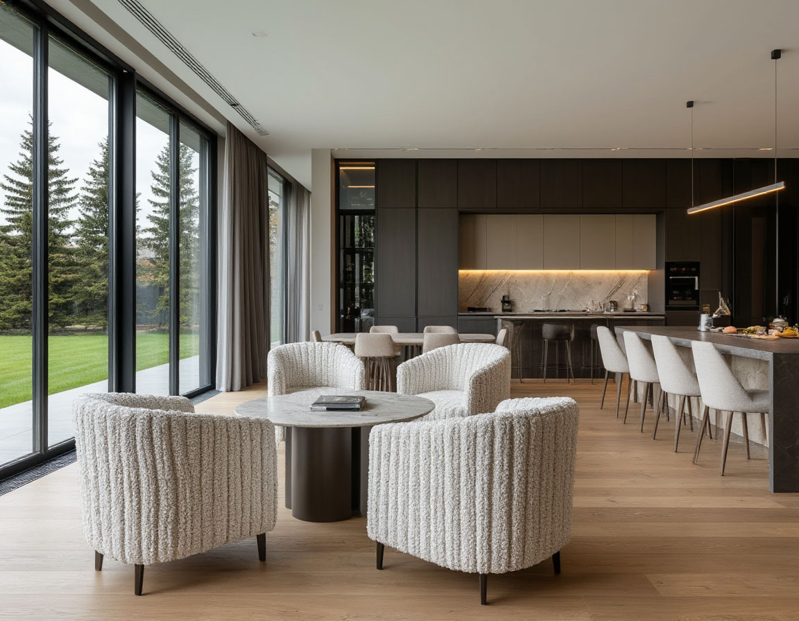 Картина дорогой респектабельной отделки