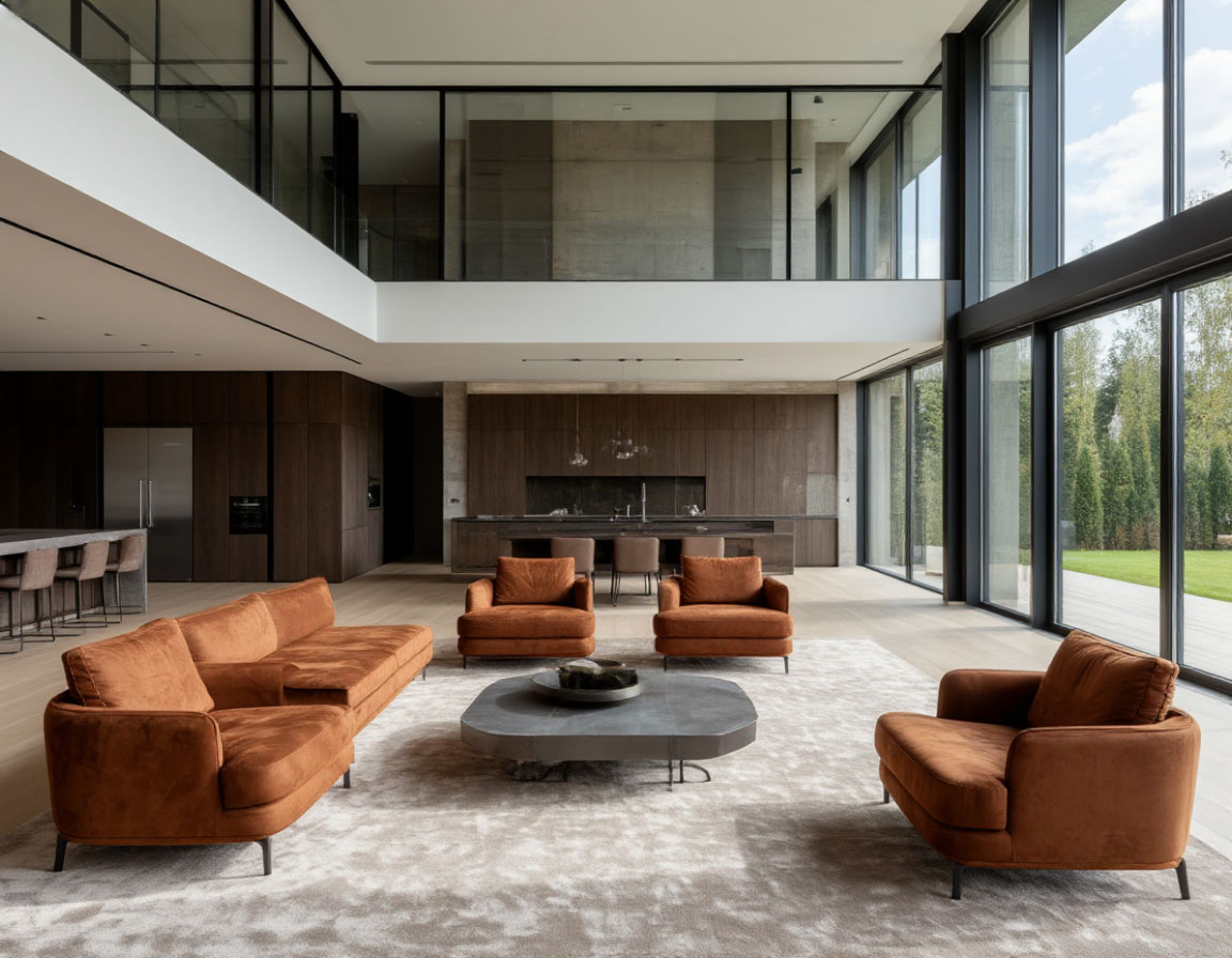 Дизайном в стиле лофт можно удивить гостей