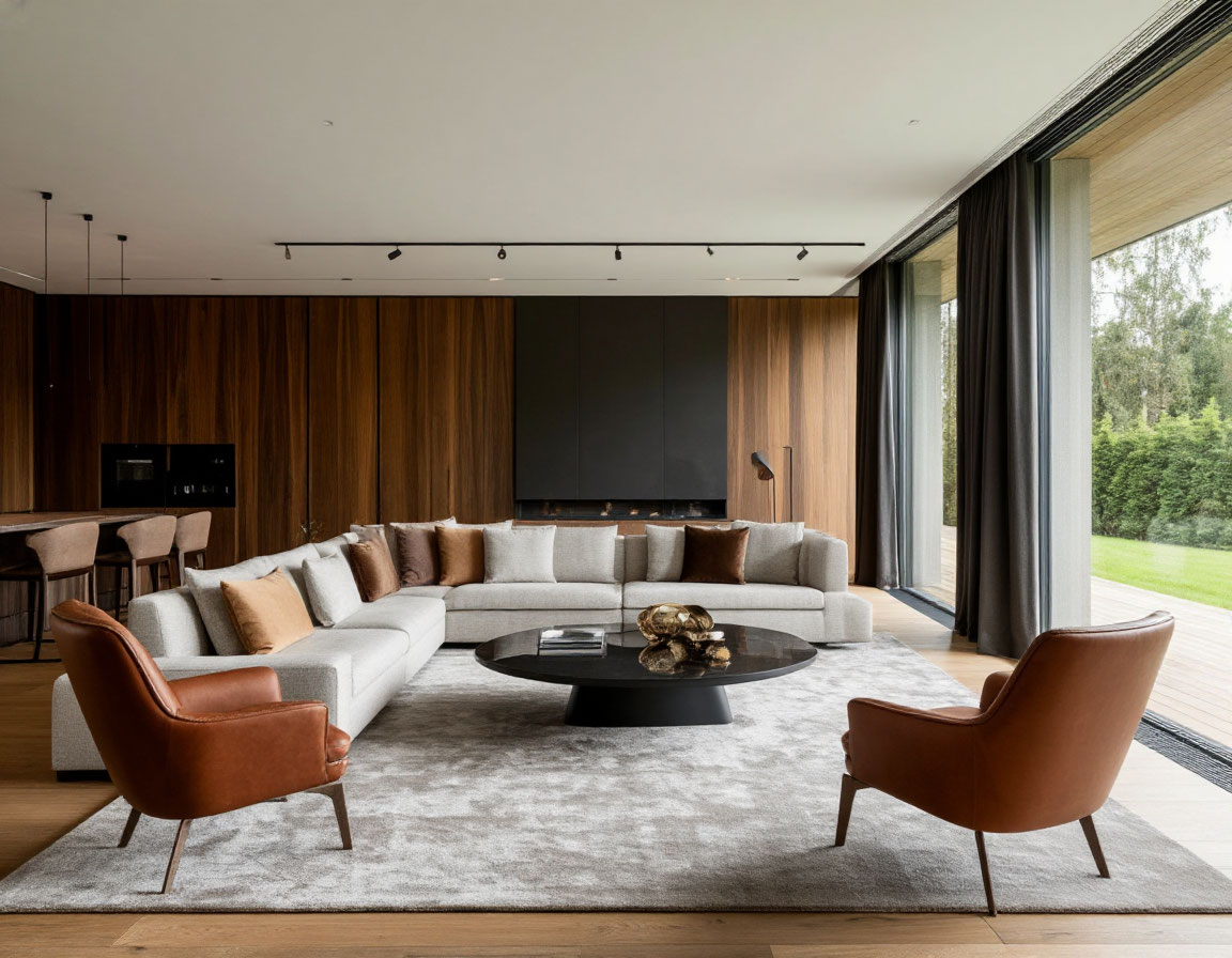 Фото отделки в модном стиле