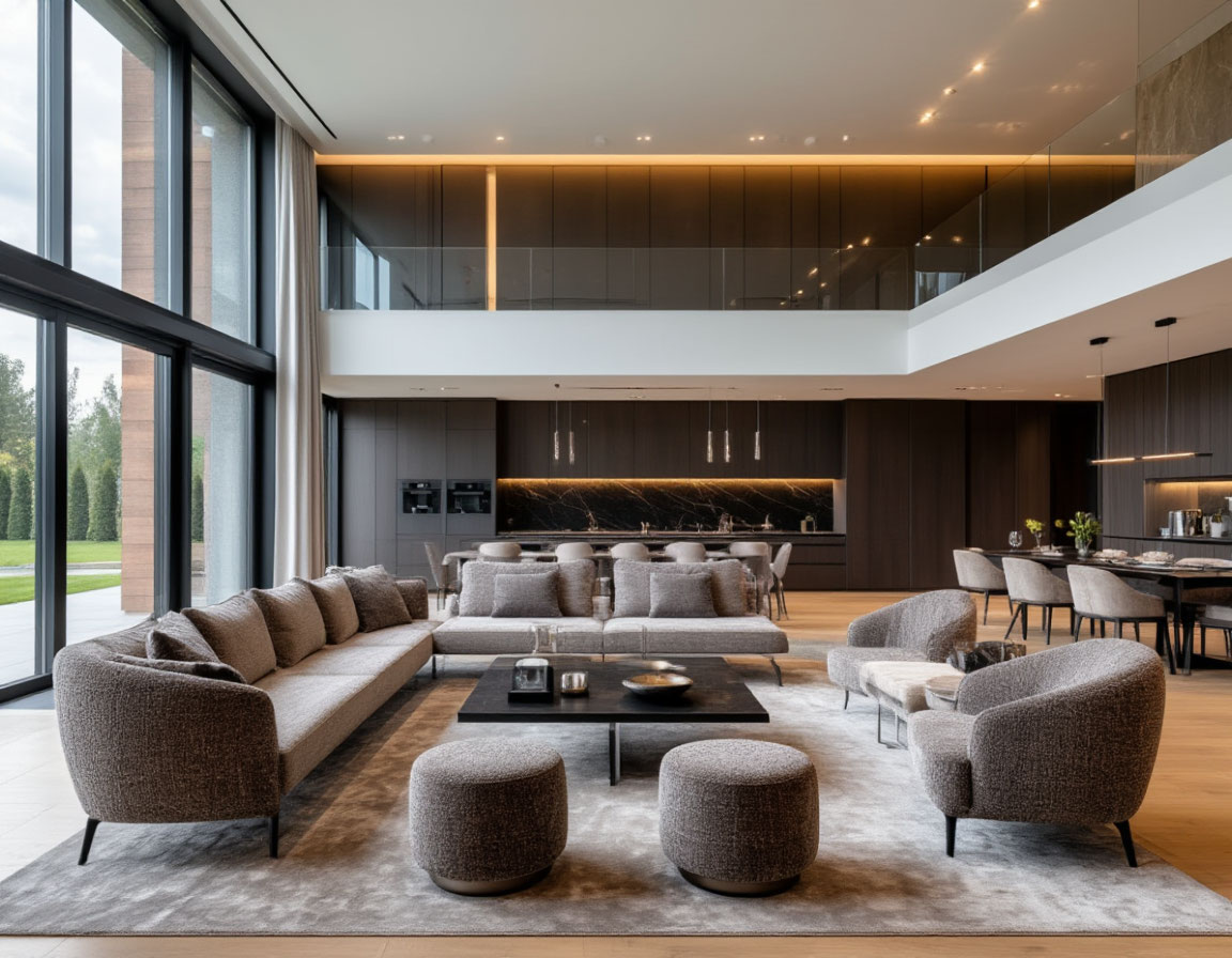 Лакшери поместье на Новрижском шоссе в Писково