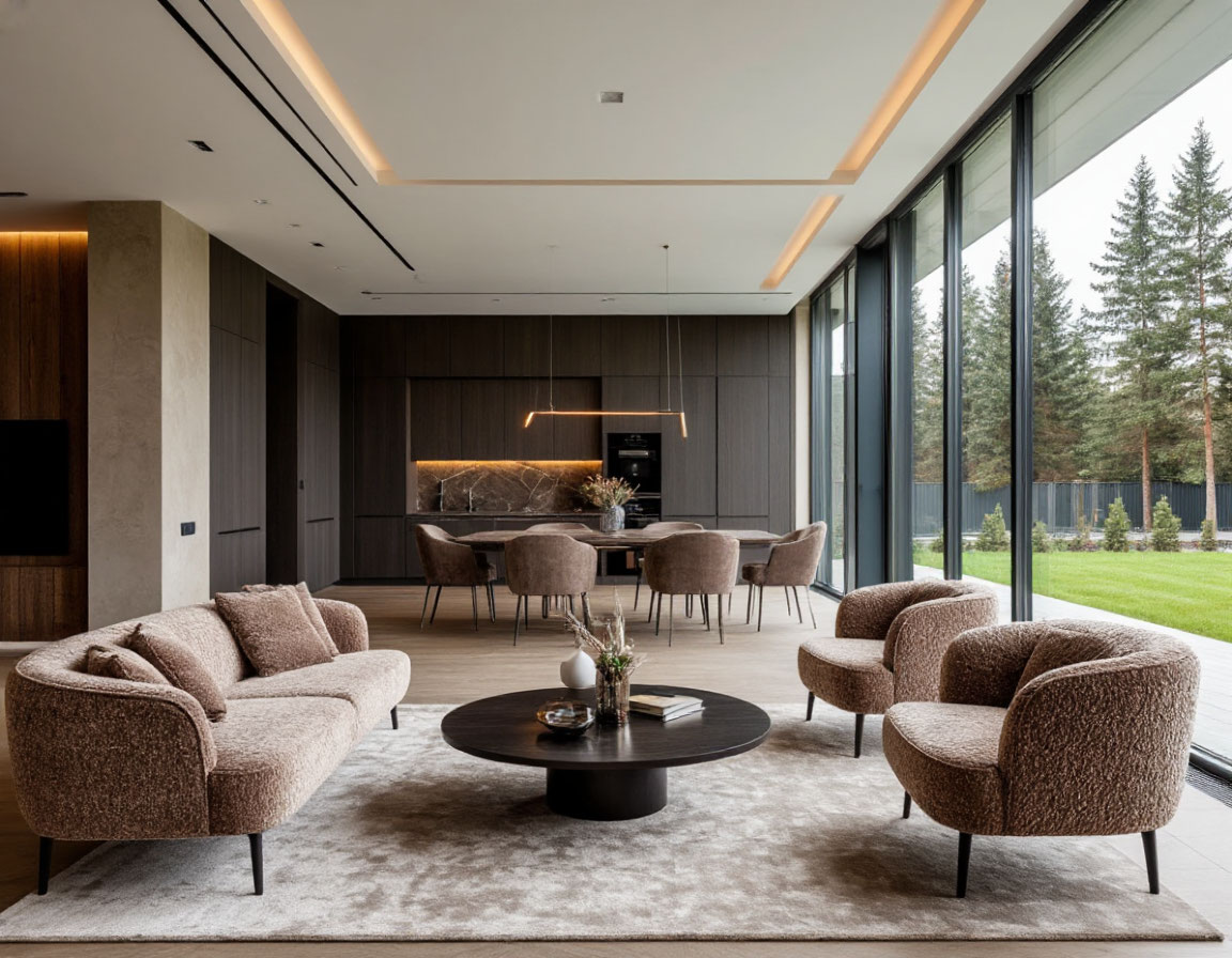 Шикарный интерьер в КП Шервуд